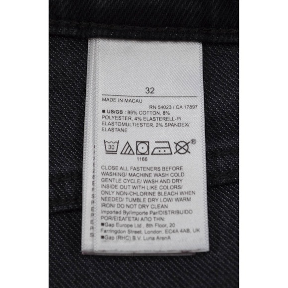 Banana Republic Black Jeans Womens Size 32 Inseam‎ 27" with Stretch - Picture 8 of 10